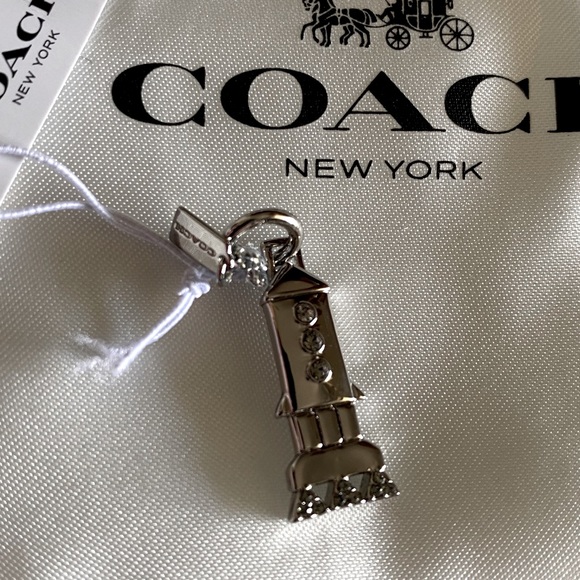 Coach NASA Rocket Space Necklace Charm Collection - Picture 2 of 7